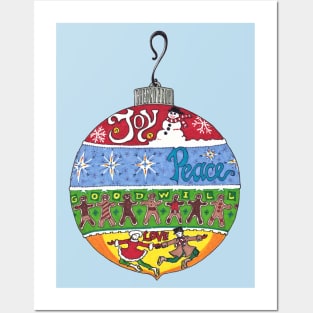 Holiday Ornament Posters and Art